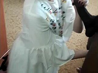 Attempting Impregnation with a Massive Black Monster Cock