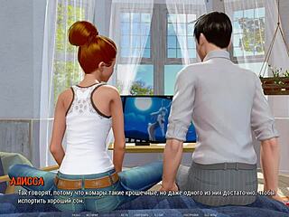 3D animated hentai with Asian girl getting her clothes torn off and fucked
