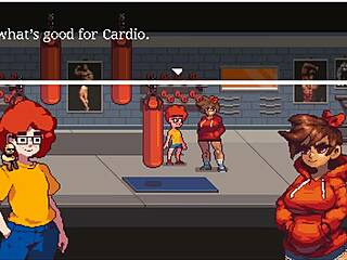 muscular girl says she loves sucking my cock after gym training