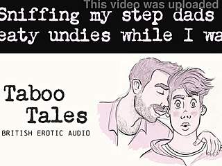 ASMR Gay Erotic Audio of Sniffing Stepdad Underwear