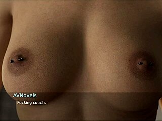 emotional brunette in anime story