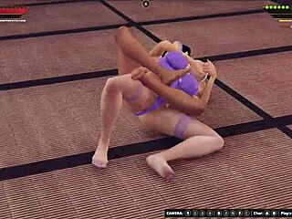 Yo, schau dir Aurora und Terra bei nacktem 3D-Wrestling an