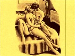Erotic illustration from the past