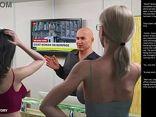 Emotional Gestures in Big Apple 3D Cartoon Sex