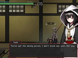 H-game hachina gameplay session