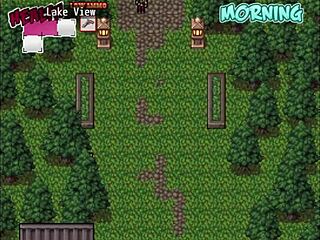 More hot girls rescued from zombies in hentai game