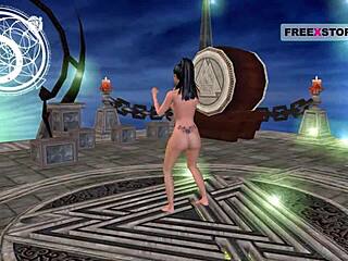 3D animated Indian teen gets kinky in various poses