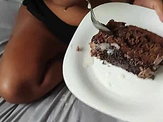 Holy Crap! Wife Asked for Condensed Milk, Got Cum on Cake!