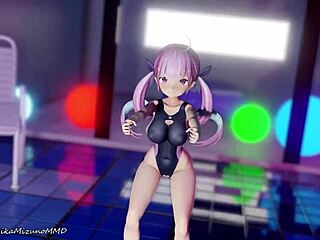 Big-boobed Youtubers dance in R-18 Connection series