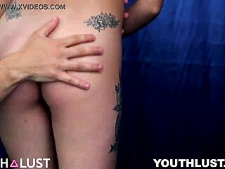 kelly sucks two cocks part 1