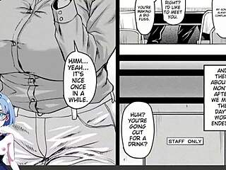 I-I can't believe that Japanese milf dominated me with her big tits, it was so intense...