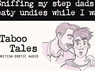 ASMR гей еротично аудио - помирисвам степъгъчния татко бельо