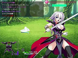 demon king armor gameplay in anime hentai style