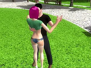 Valerie Visxen online seks macerasında vahşi üçlüyle derin boğaz anal ve yüzüne boşalma II