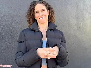 Why does this inappropriate stepmom fuck around town on vacation with dirty talk?