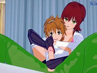 ryouko mikado and tearju lunatique explore rito yuki's world in to love ru