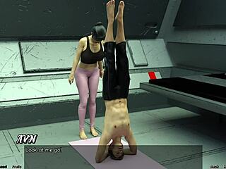 Заблудились в космосе, растягиваемся с этой большой сиськой милф 😏