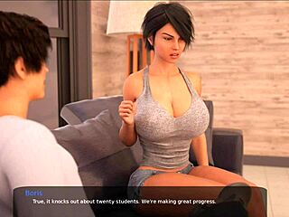 Milfy Teacher Sucks Dick And Swallows Cum In Milfy City Part 42