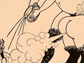 Back in the day, VINTAGE EROTIC DRAWINGS captured raw sensual art.