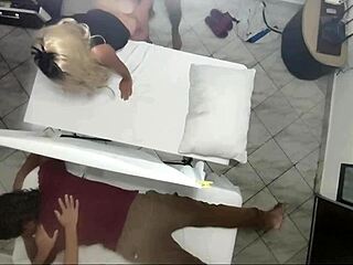 Real Video of Masseuse Having Sex With Wife Beside Husband