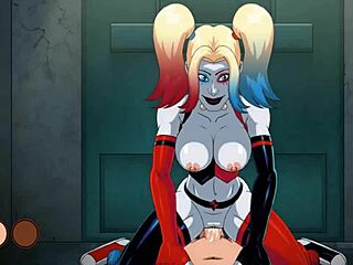 Harley Quinn’s sexy scenes in the Arkham Asylum