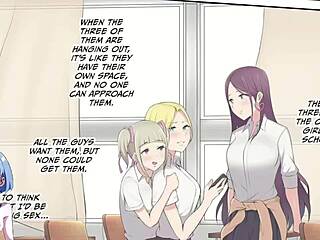 Rumah Imaizumi kumpul gals untuk fun dating anime liar