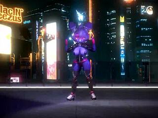 Bonnie FNF Bonfie slays Kpop-Queencard dance moves