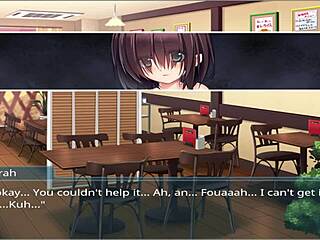 Oppaicafe: Step Mother and Step Sister Lose Virginity in Anime Hentai Game Ep 6.