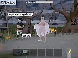 halloween bambook gameplay with hardcore ass fucking