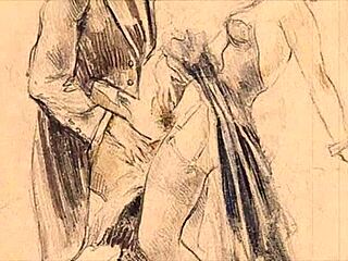 Erotic illustrations from a different era