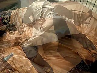 White Slut In Satin Panties And Black Corset Gets Bent Over For Intense Anal