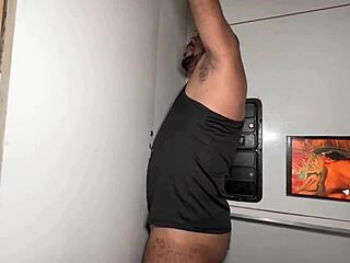 Big Fist and Bareback Action in Downtown Gay Cinema Cabins