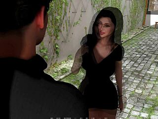 Hot Stepsis Plays with Huge Dildo Dreaming of Thick Real Cock - Desirium 3D Porn