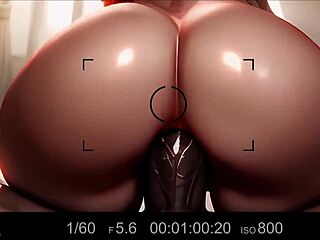 क्विक, मेरी गैंड भर दो! ह्यूज ब्लैक कॉक इंटररेसियल एनल क्रीमपाई देता है गेपिंग के साथ