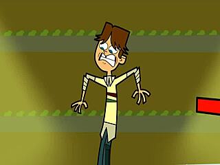 3D animated blowjob reward saves Total Drama Harem