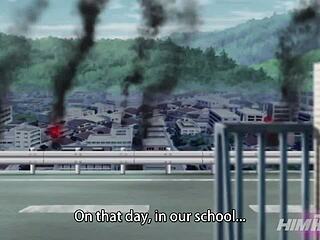 sensei struggles to fit monster cock in tight pussy