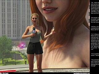 Big apple small gesture sex in 3D cartoon episode 24