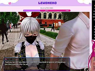 Vtuber Lewdneko Moans Playing Harem Hotel with Vibrator—Part 22.