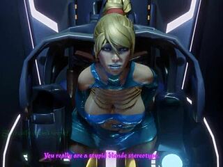 Rule 34 Samus Hentai Gets Wild With Raw Cartoon Action In Every Scene.