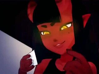 Meru Sucubus 第一部分葡萄牙语版，动画挑逗诱惑