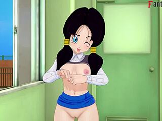 Gohan Sneaks Around Fucking Android 21 in Wild Cartoon Fantasy