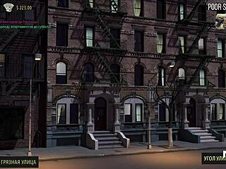 Hey, why’s this oiled model dancing so wild in Fashionbusiness e2 23?