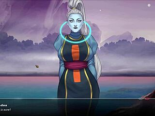 Dragon Ball milf dominates with massive tits