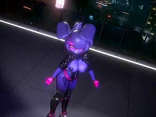 Bonnie FNF Bonfie slays Kpop-Queencard dance moves