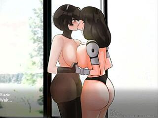 Bankrupt Heroines Show Off Big Tits in Hentai Gallery