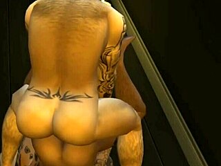 Gareth returns and intensely fucks all his housemates' big asses in a group threesome