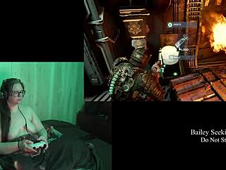 เล่น Deadspace เปลือยๆ ตอน9กับสาวอวบ брюเน็ตต์