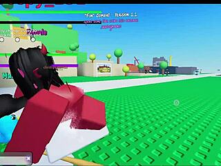 Roblox公寓中狂野怪物行动的精液战斗场景