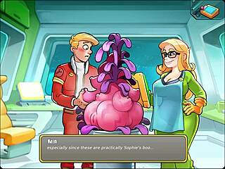 Help a space girl to escape from an unknown planet and get her pregnant by a big cock