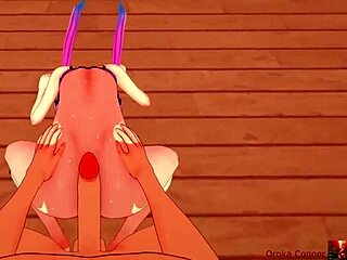 Pink-Haired Anime Girl Performs Wild on Stage!